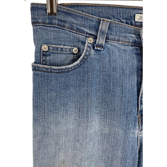St Johns Bay Womens Stretch Bootcut Blue Denim Jeans Size 10 - Picture 4 of 8